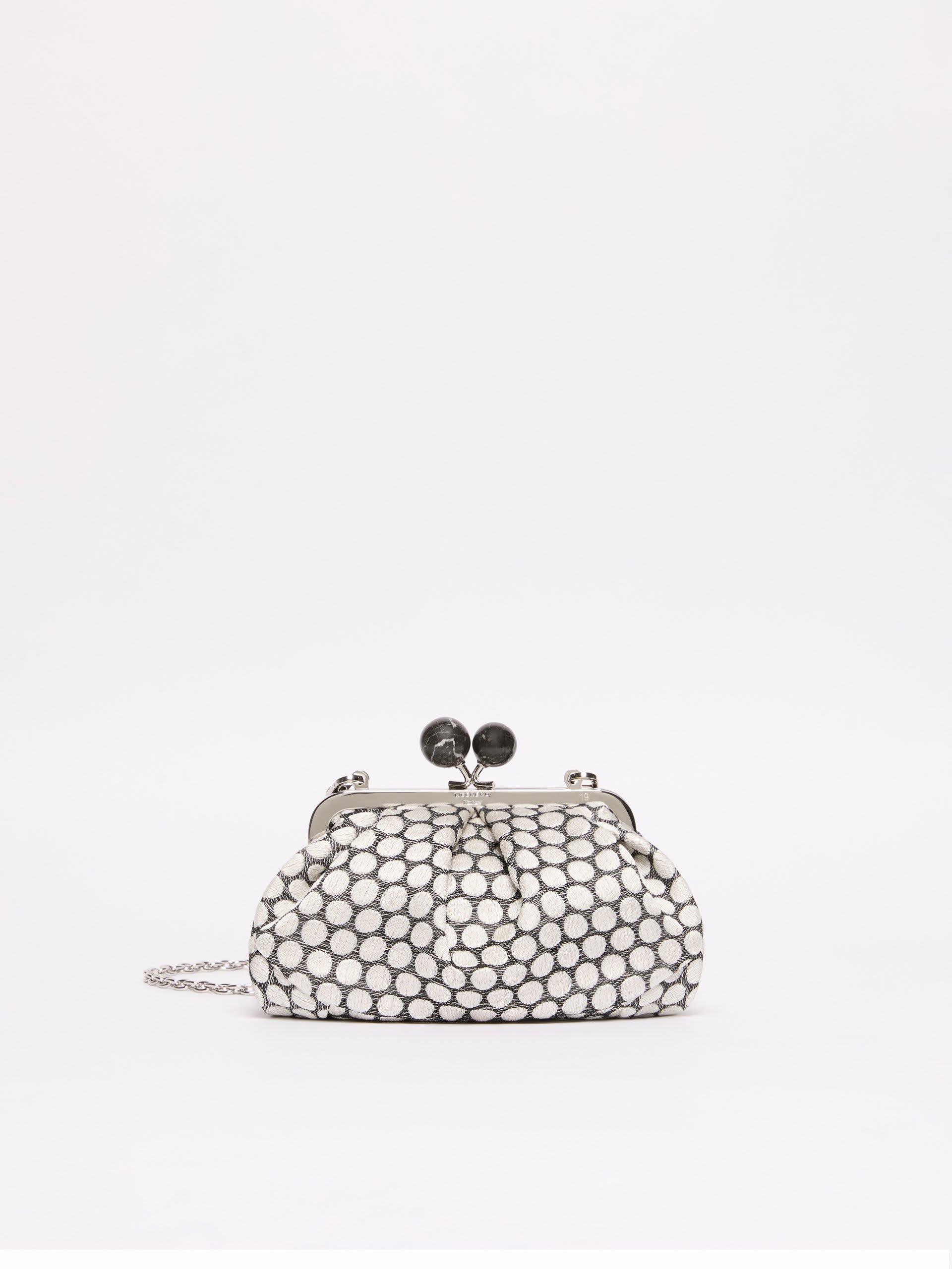 pochette en jaquard de lin soie et coton weekend max mara