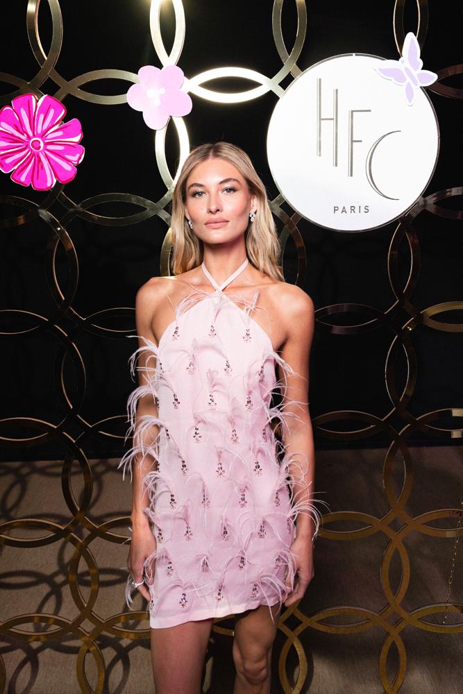 à la soirée HFC pour le parfum Musk Flower