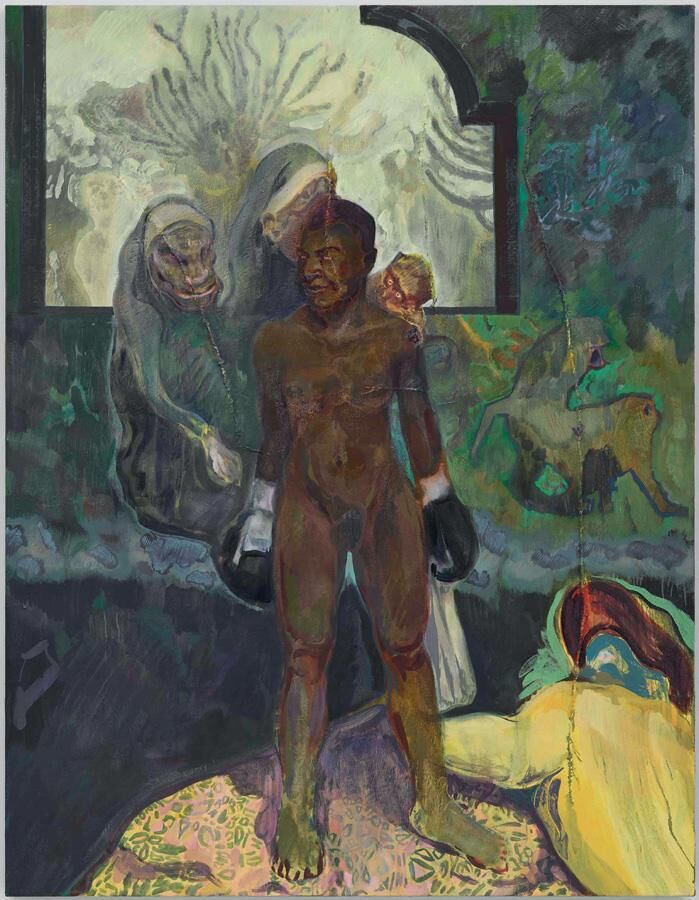 Michael Armitage, Conjestina (2017).