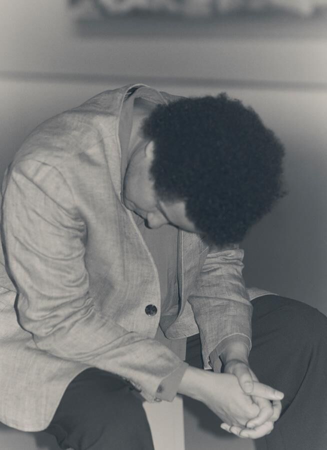 Portrait de Michael Armitage par Ola Rindal.