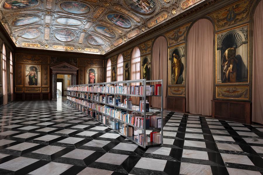 Lara Favaretto, Momentary Monument - The Library.