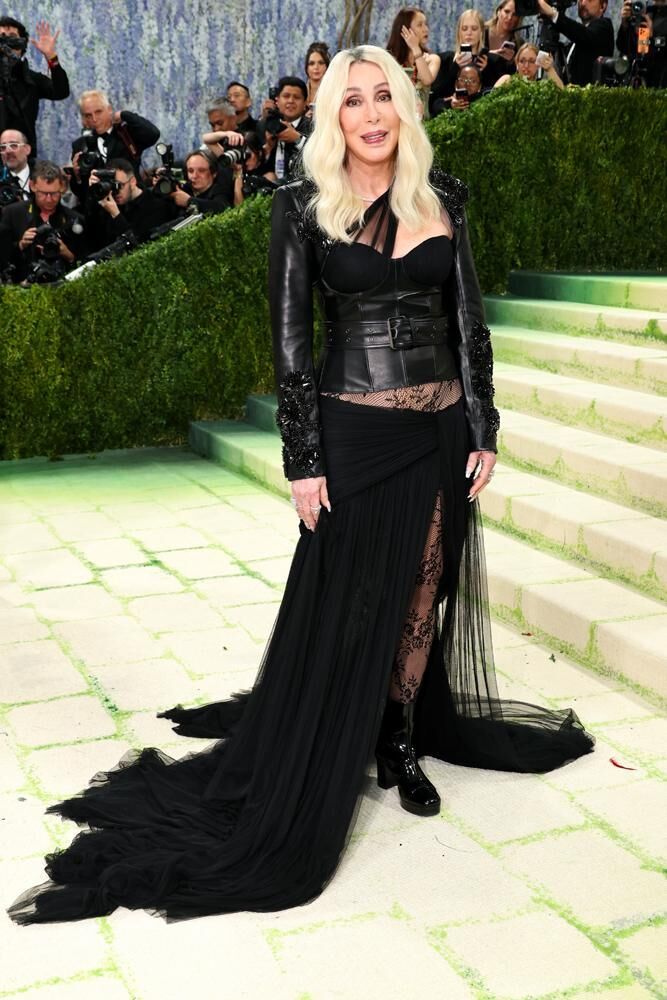 Cher en Burberry. © Jamie McCarthy/Getty Images)