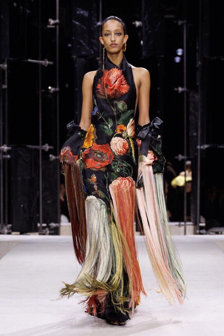 La robe du défilé Givenchy automne-hiver 2026-2027.