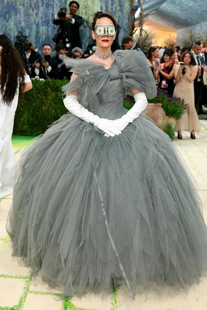 Sarah paulson en matières fecales au met Gala 2026
