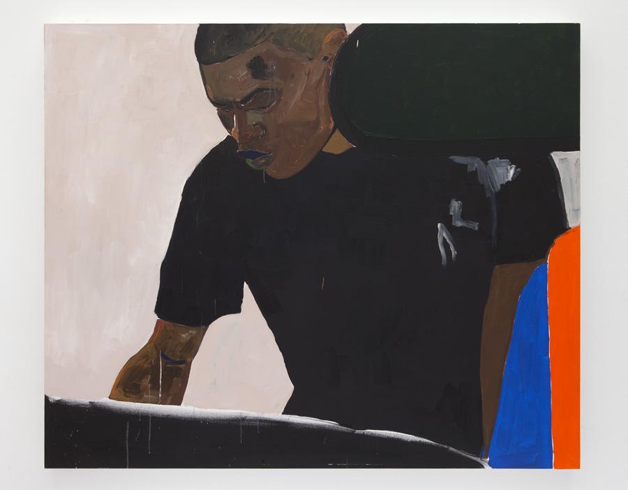 Henry Taylor, Haitian Working (washing my window) not begging (2015).