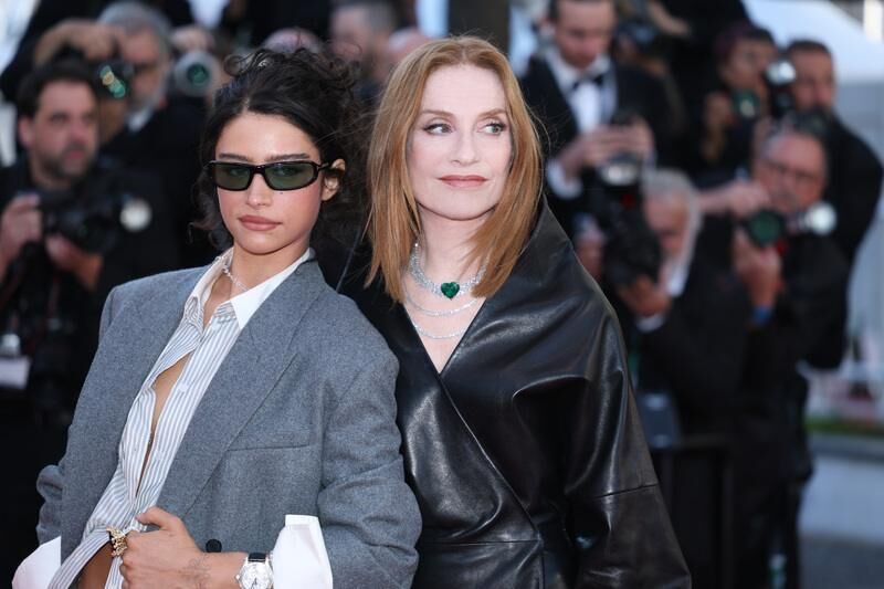 Odessa A'Zion avec Isabelle Huppert.