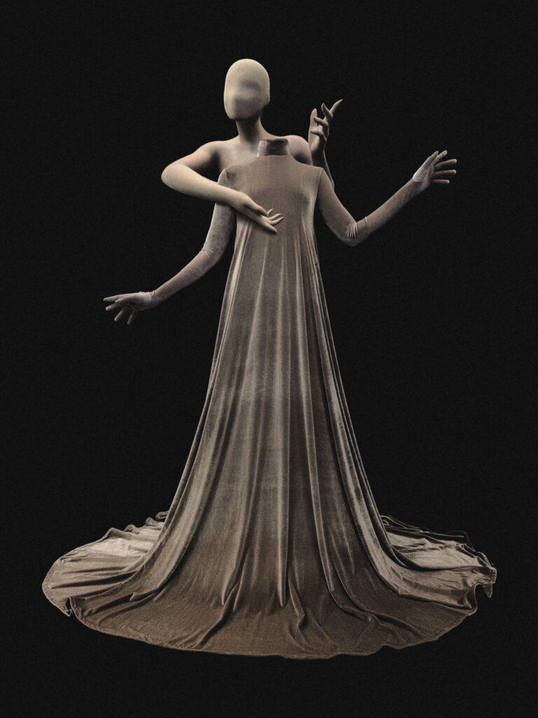 La robe Robert Wun de Jordan Roth.