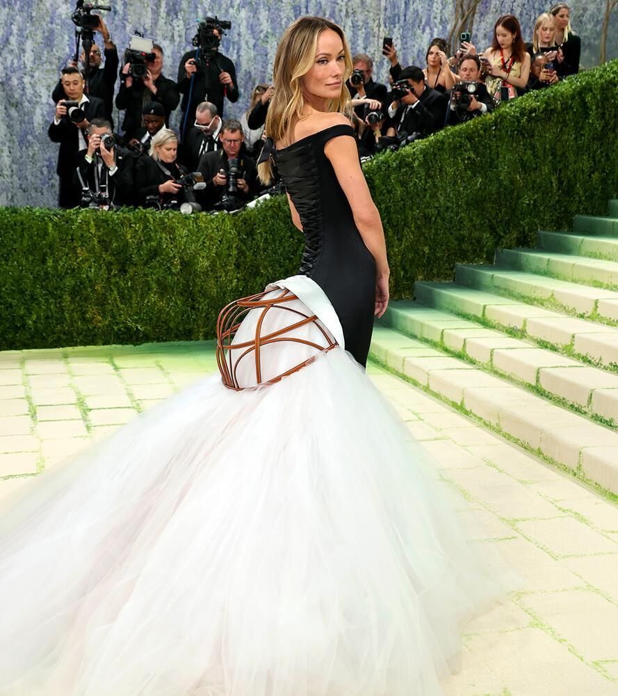 Olivia Wilde en Thom Browne.