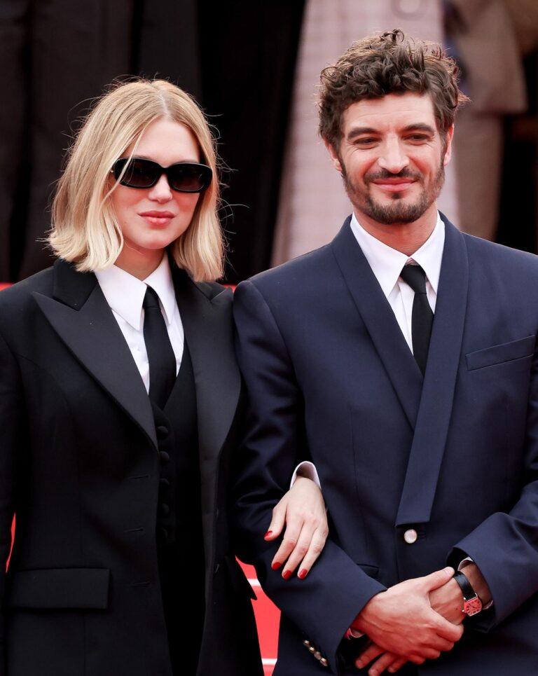 Léa Seydoux et Niels Schneider au 79e Festival de Cannes, le 18 mai 2026. © Marc Piasecki/FilmMagic.