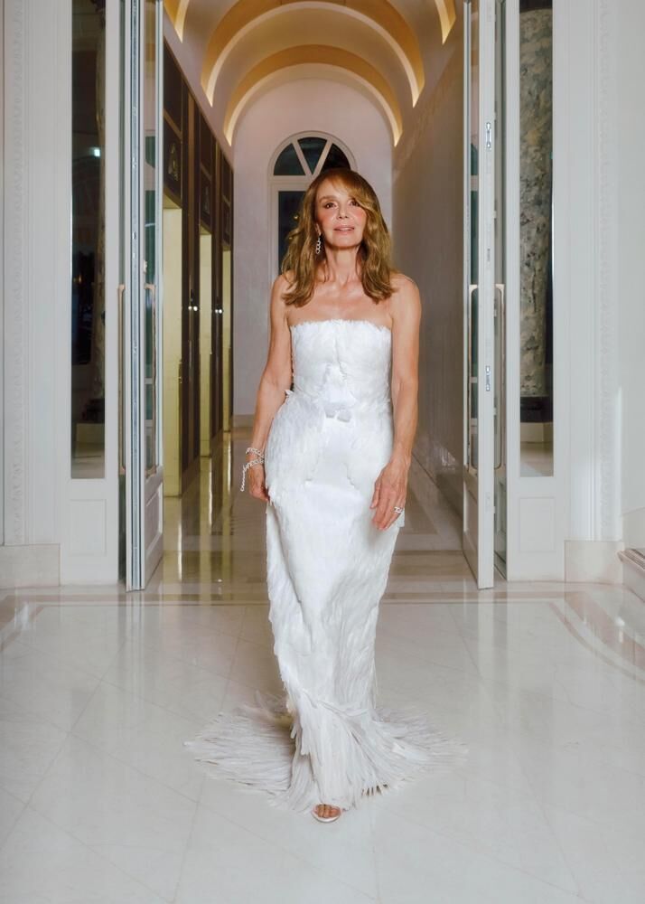 Philippine Leroy Beaulieu en EgonLab et Pomellato lors du dîner L'Oréal Women of Worth pour le Festival de Cannes 2026.