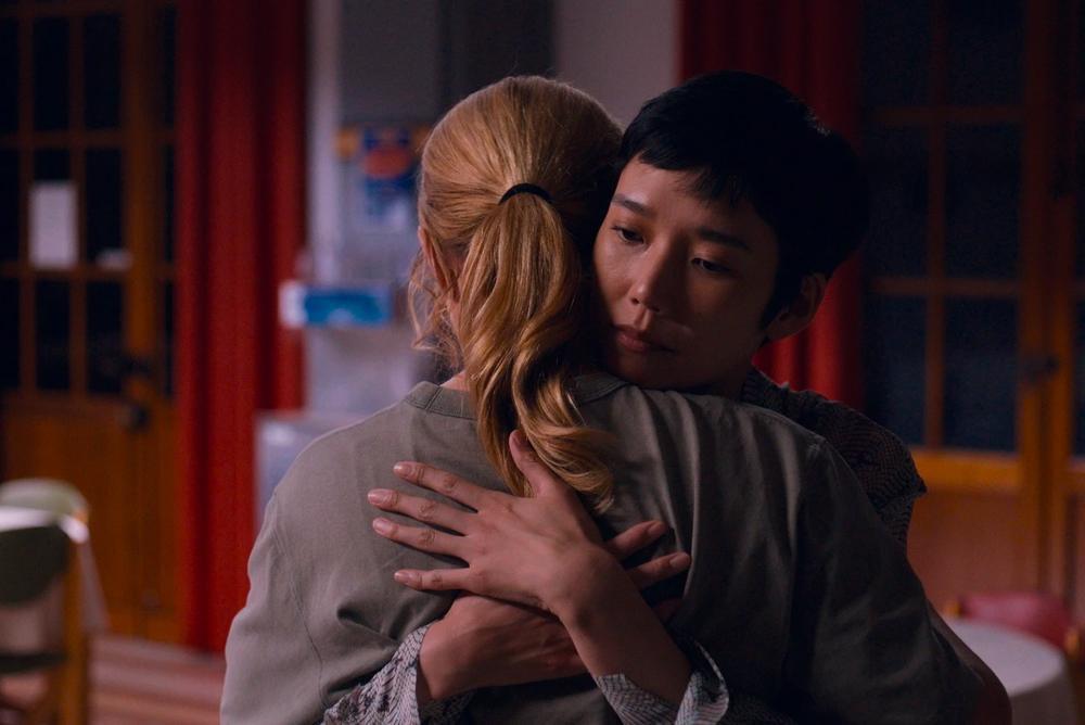 Virignie Efira et Tao Okamoto dans Soudain (2026).
