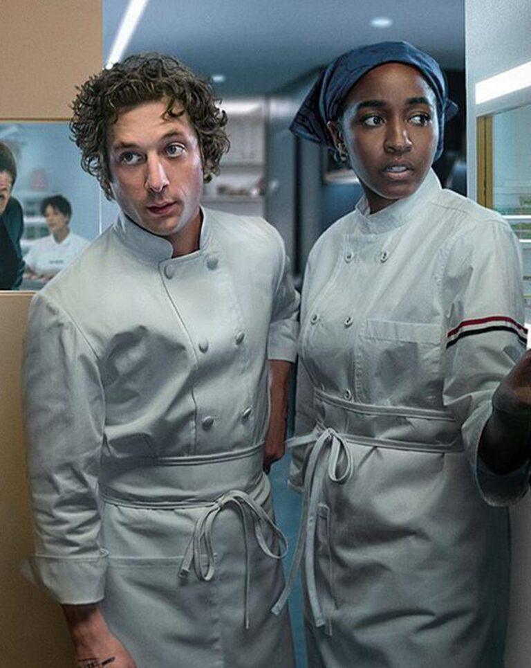 Jeremy Allen White et Ayo Edebiri dans la série The Bear. © Disney+.