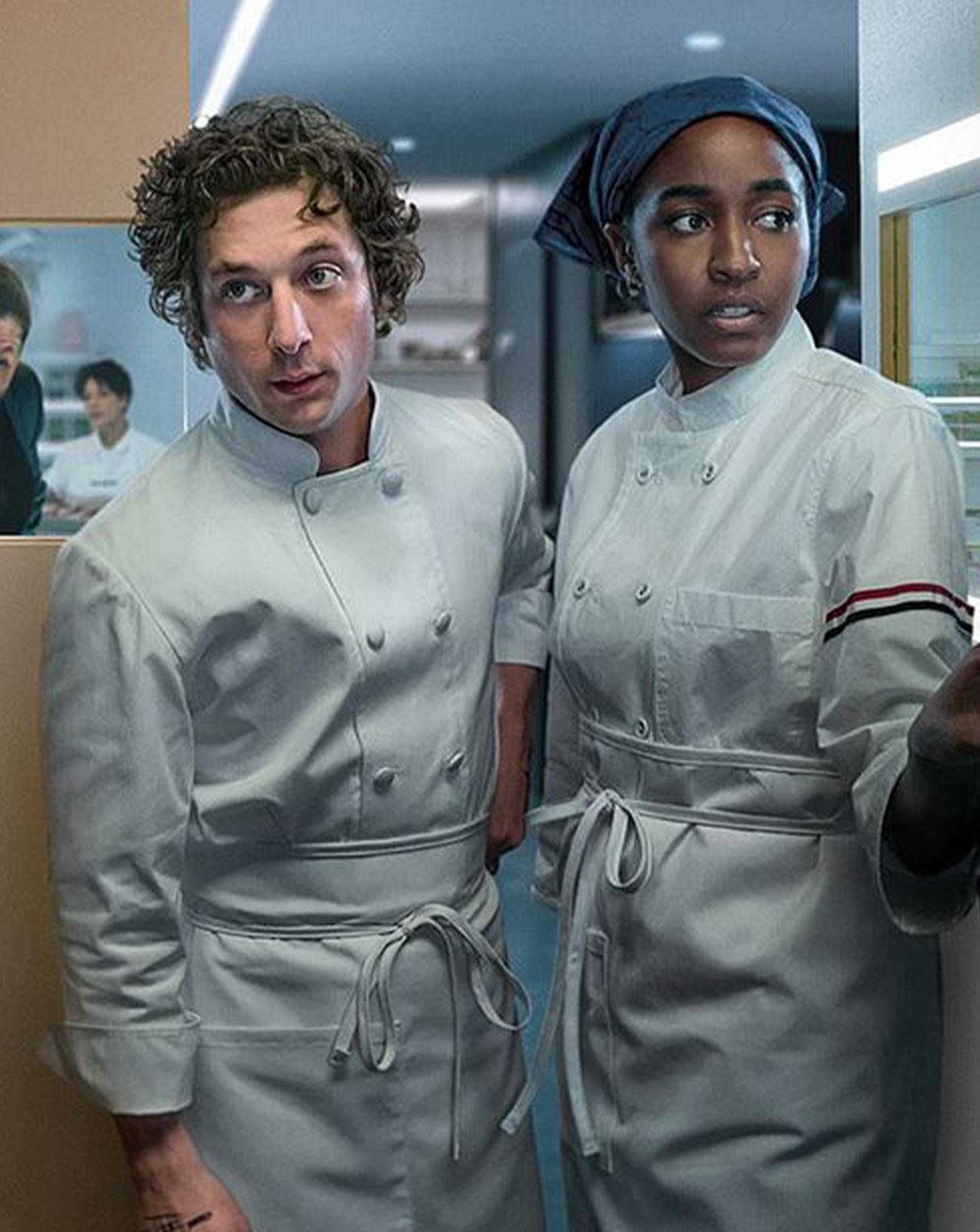 Jeremy Allen White et Ayo Edebiri dans la série The Bear. © Disney+.