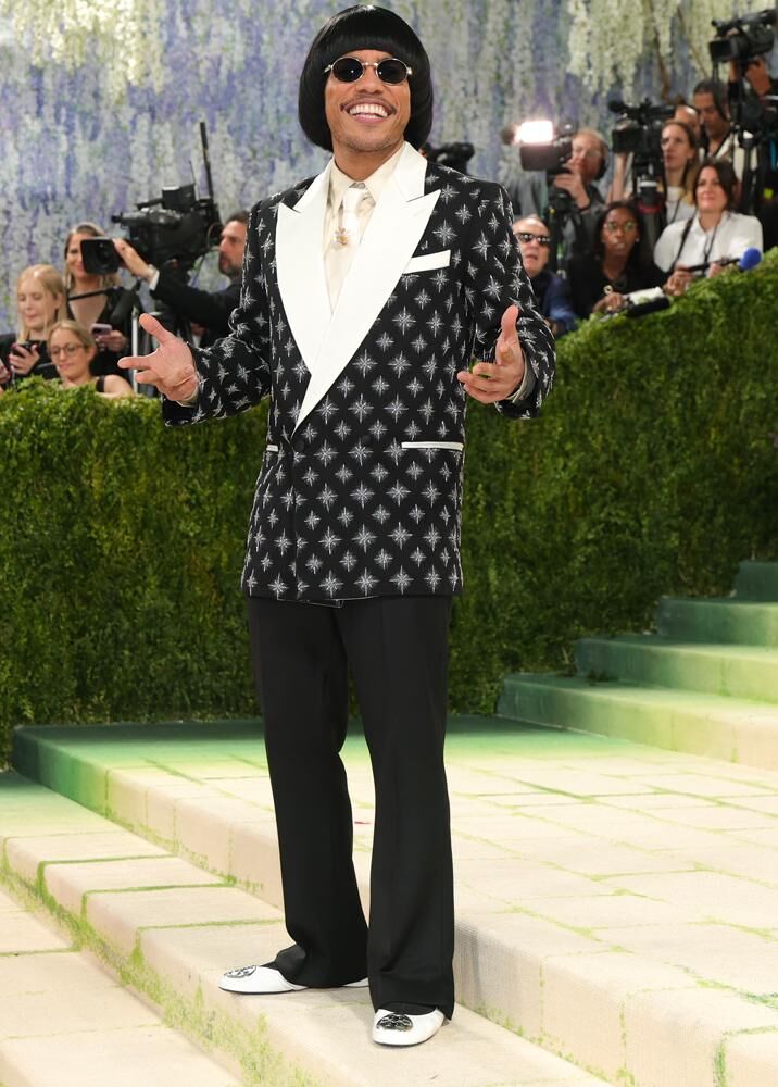 Anderson .Paak en Amiri. © Michael Loccisano/GA/The Hollywood Reporter via Getty Images.