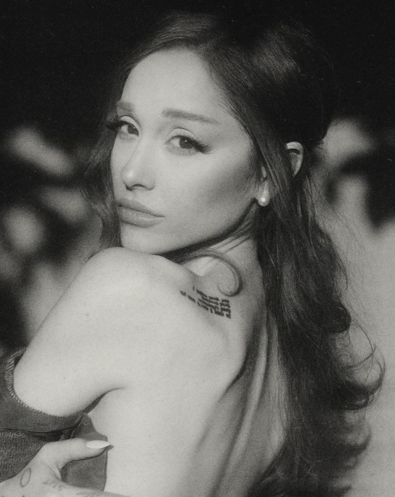 La chanteuse Ariana Grande.