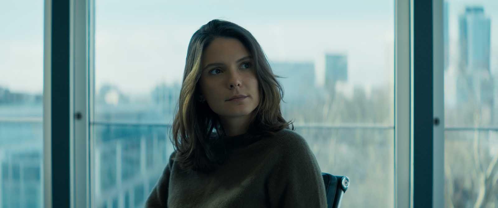 Joséphine Japy dans le film Mata (2026). © NOLITA CINEMA, CHEVALDEUXTROIS, WRONGMEN, FRANCE 3 CINEMA, MARVELOUS_PRODUCTIONS.