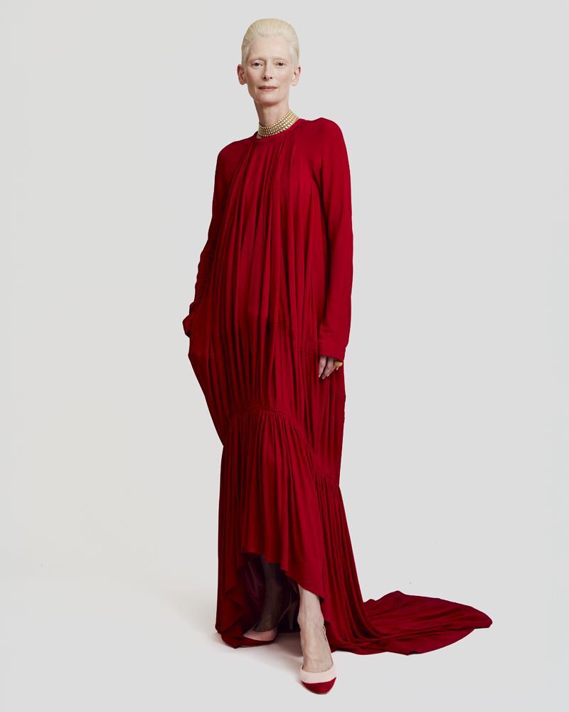 Tilda Swinton en robe Chanel à la cérémonie de clôture du Festival de Cannes 2026