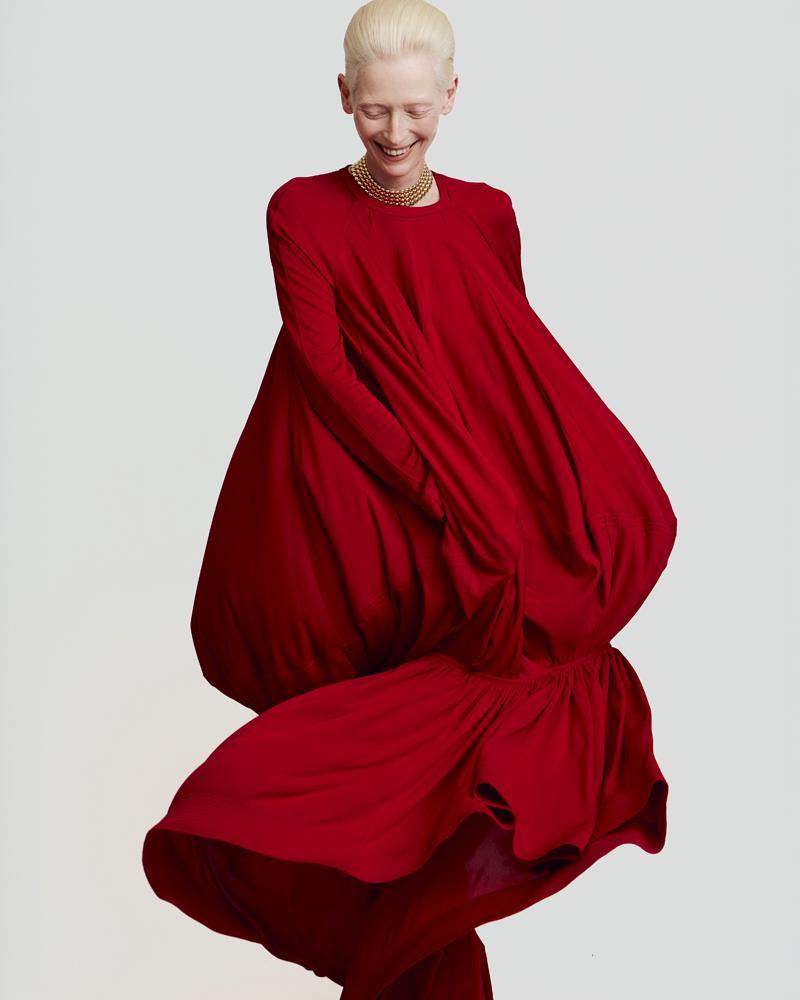 Tilda Swinton en robe Chanel à la cérémonie de clôture du Festival de Cannes 2026.