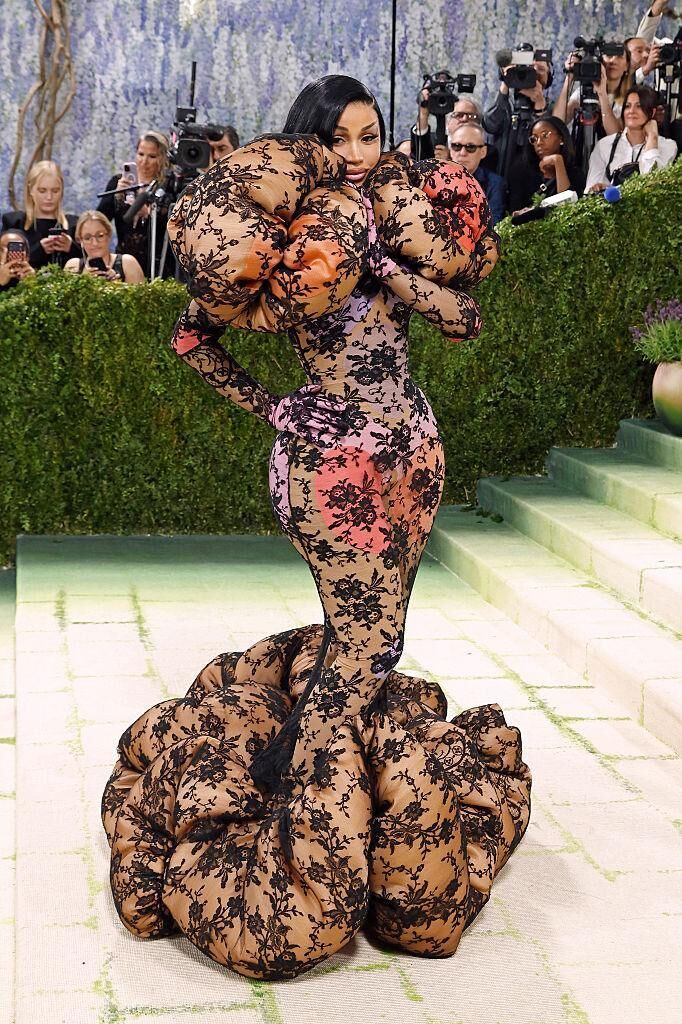 Cardi B en Marc Jacobs. © Taylor Hill/Getty Images.
