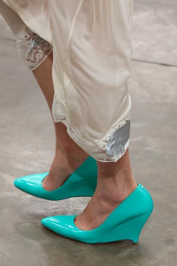 escarpins du défilé maison margiela printemps-été 2026