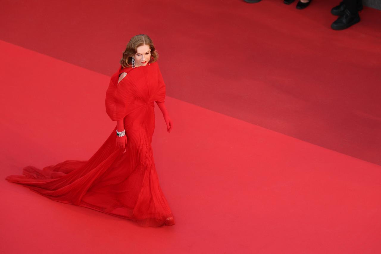 Isabelle Huppert au Festival de Cannes 2026.