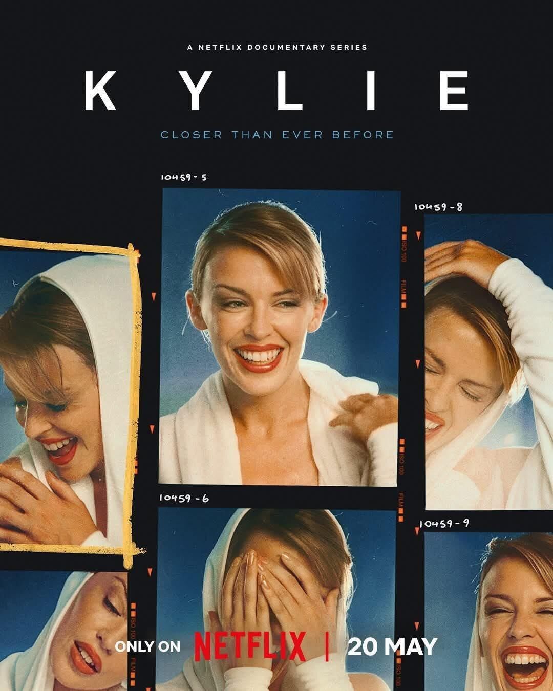 L'affiche du documentaire Netflix sur Kylie Minogue.