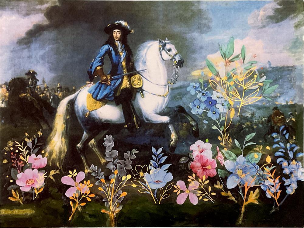 Å“uvre de Karen Kilimnik, The Battle of Flower Lane (2026). 