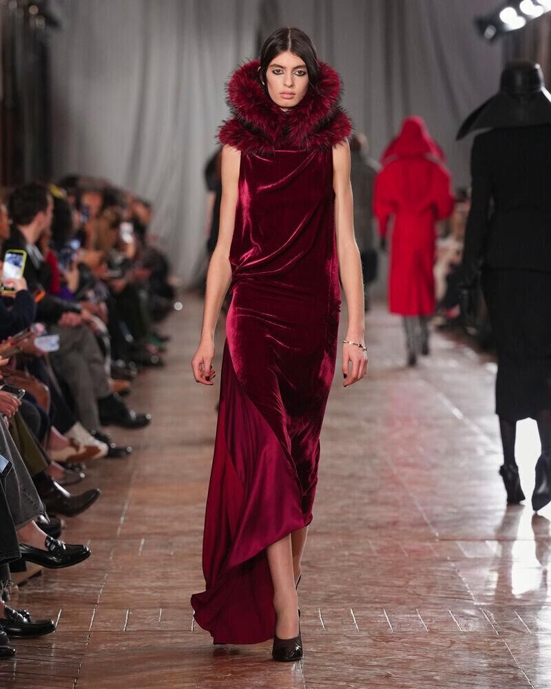 La robe du défilé Lanvin automne-hiver 2026-2027.