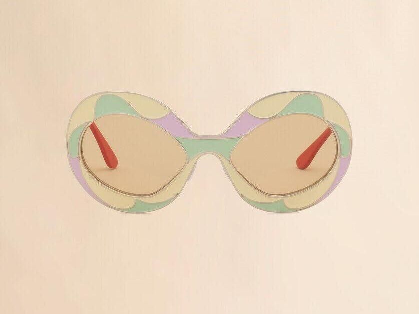Lunettes de soleil Land of revelations Marni au style seventies