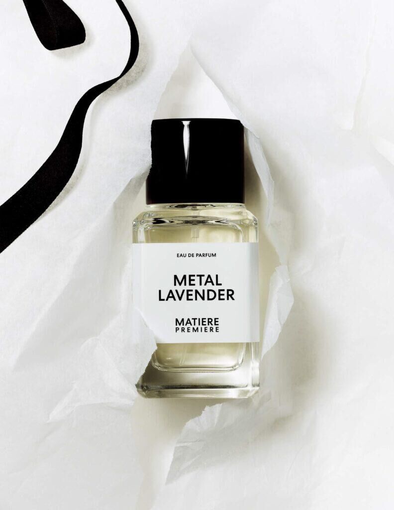 “Metal Lavender”, eau de parfum, MATIERE PREMIERE.