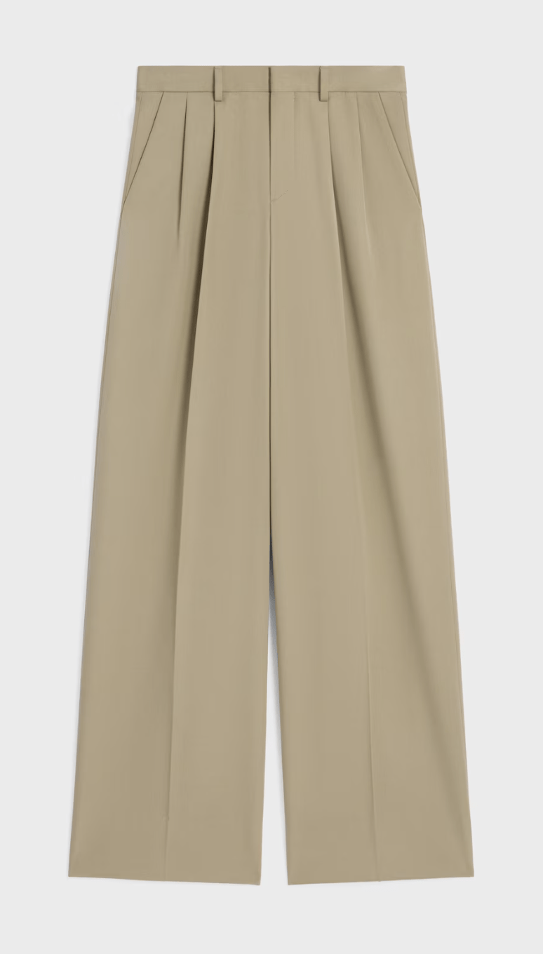pantalon de costume ample celine tendance printemps-ete 2026