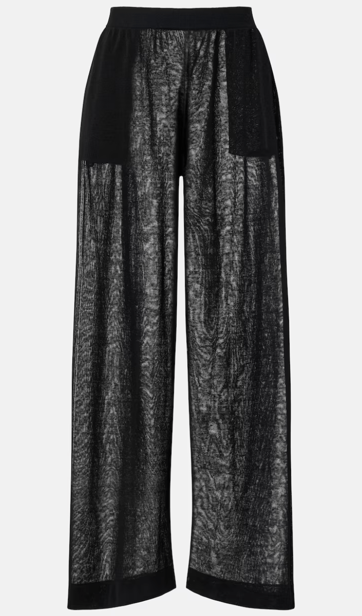 pantalon ample transparent alaia tendance printemps-ete 2026