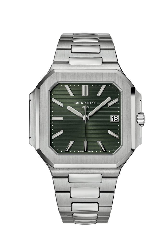 La montre 5821/1a de la collection Cubitus de Patek Philippe.
