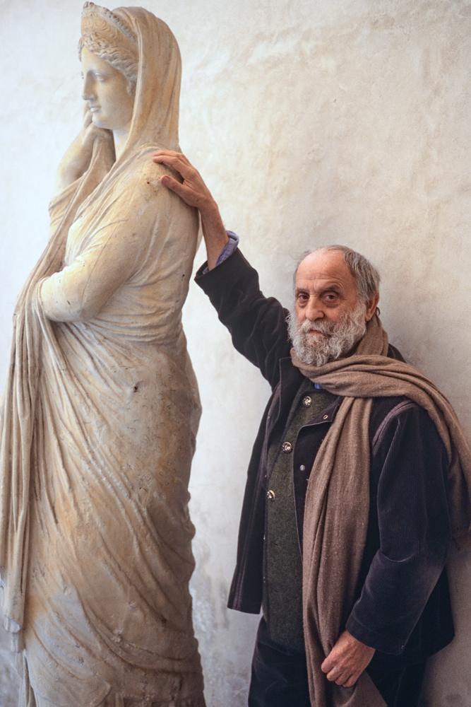 Portrait de l'artiste César par Jean-Marie Del Moral.