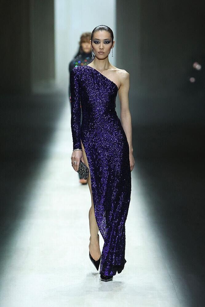 La robe du défilé Gucci automne-hiver 2026-2027.