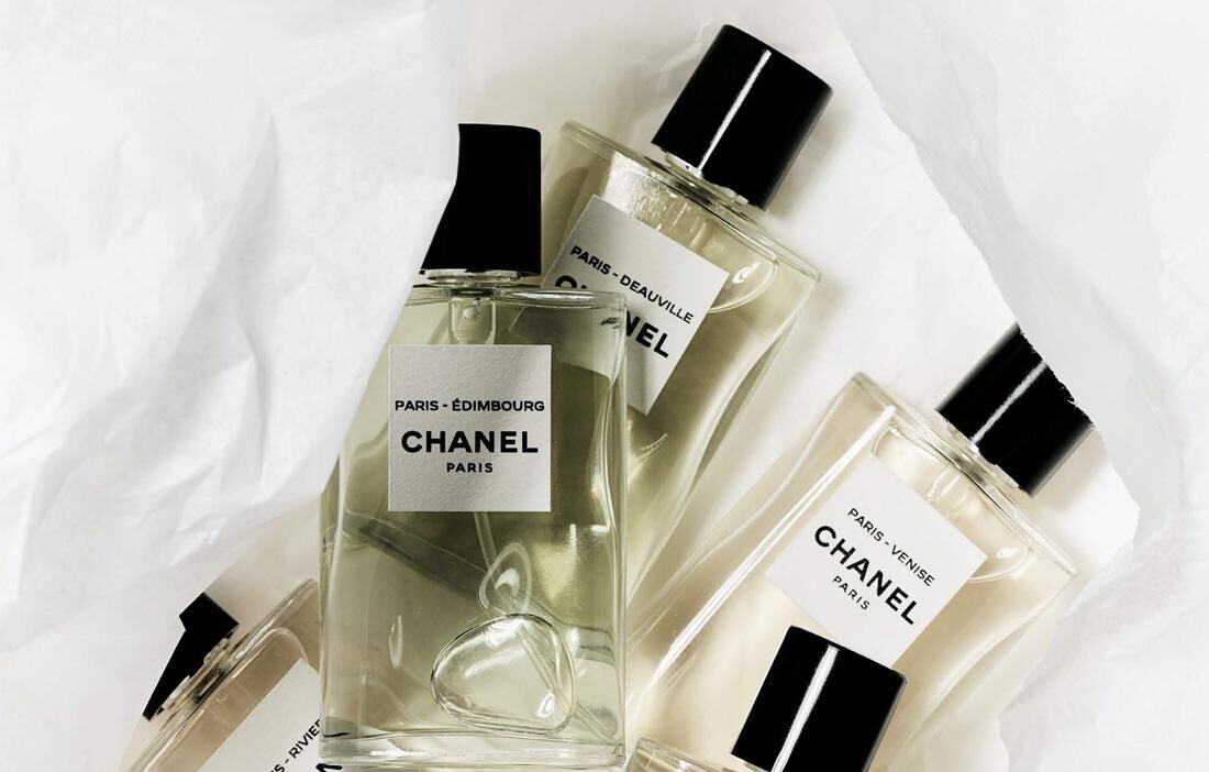 Les Eaux de Chanel- Le Voyage”, coffret d’eaux de toilette format 15 ml