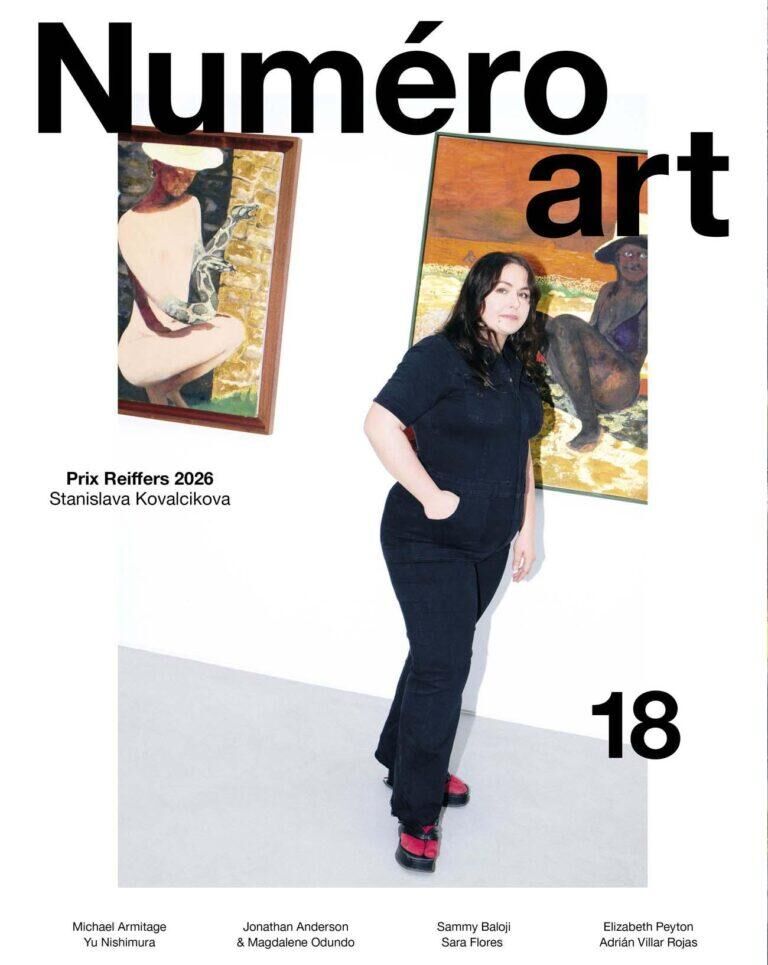Cover Numéro art 18 Stanislava Kovalcikova
