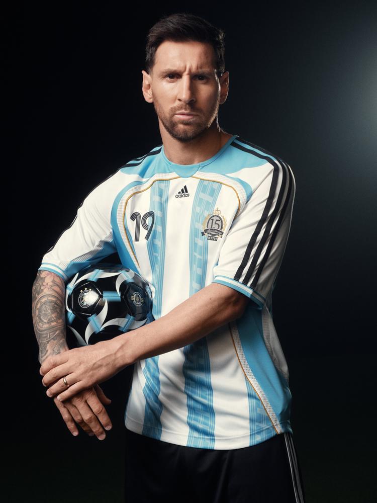 Lionnel Messi. © Kith / Adidas.