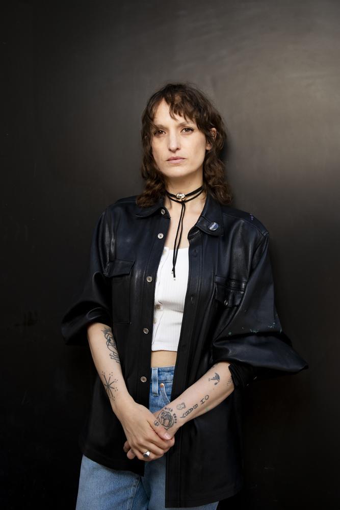 Agathe Rousselle à Paris le 10 juin 2026. © Nathan Merchadier pour Numero.