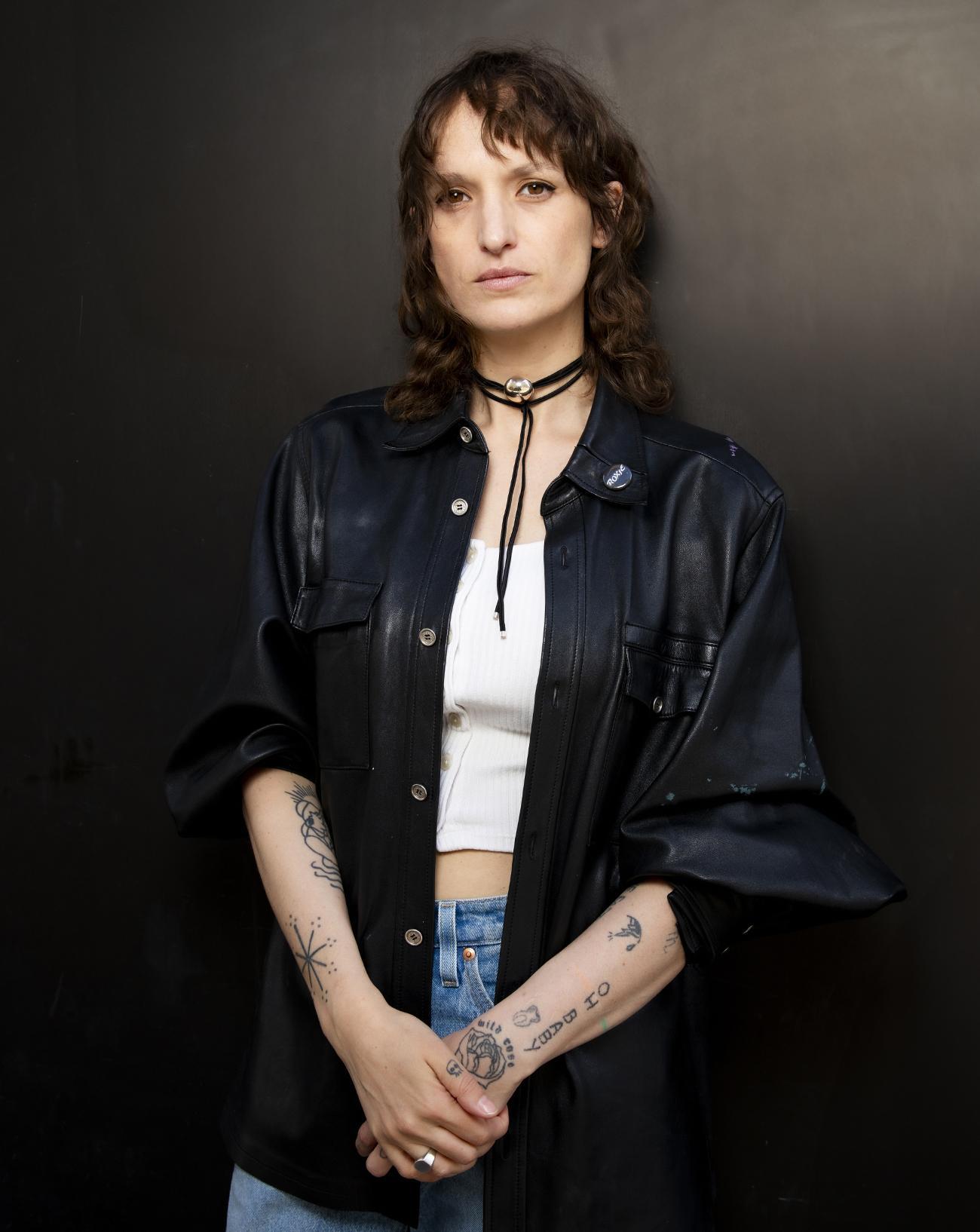 Agathe Rousselle à Paris le 10 juin 2026. © Nathan Merchadier pour Numero.