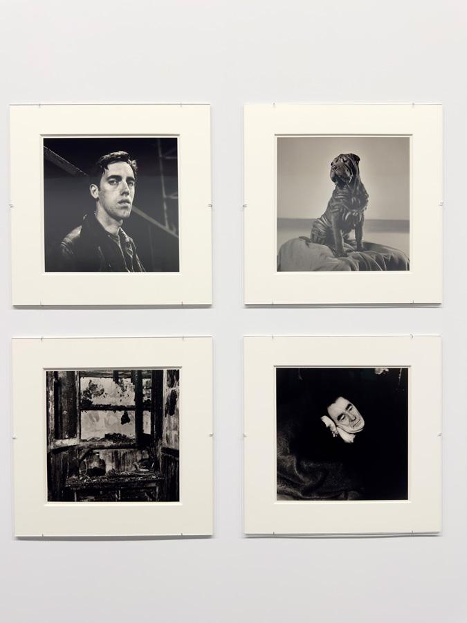 Photographies de Peter Hujar présentées dans le secteur Unlimited d’Art Basel, 2026. Photo : Thibaut Wychowanok.