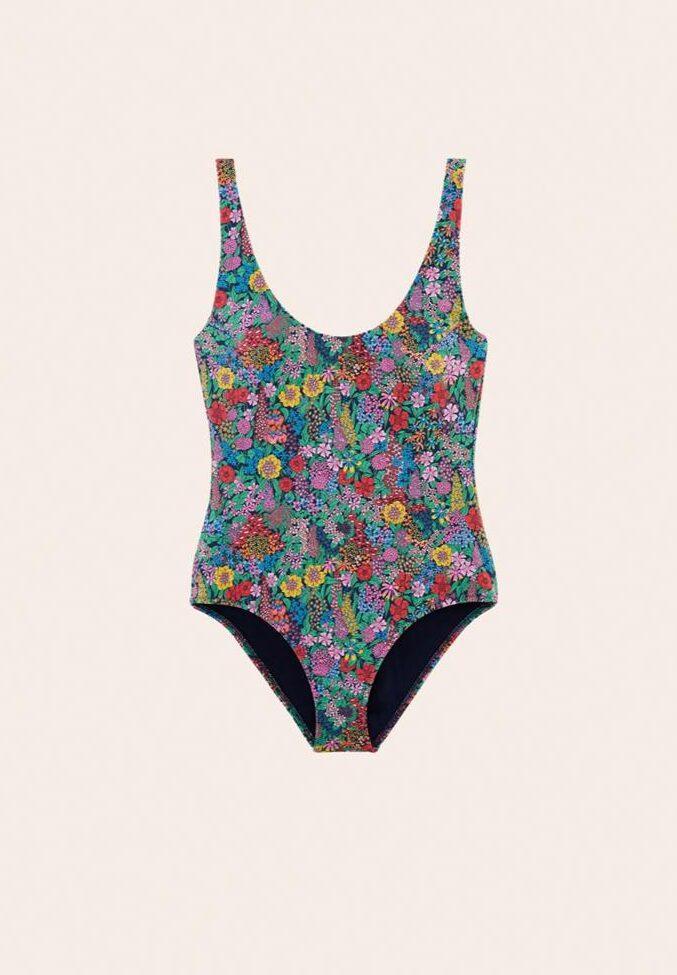 Maillot de bain une pièce à fleurs, Balzac