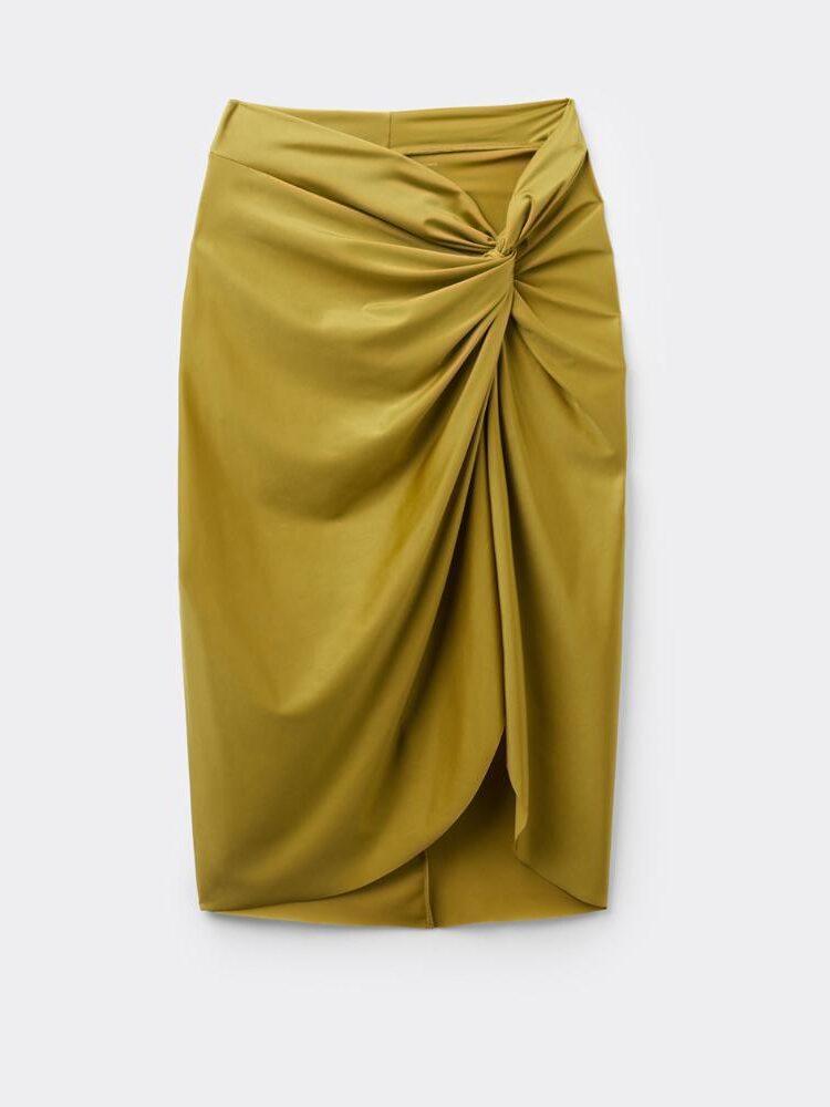 Le paréo vert satiné Calzedonia