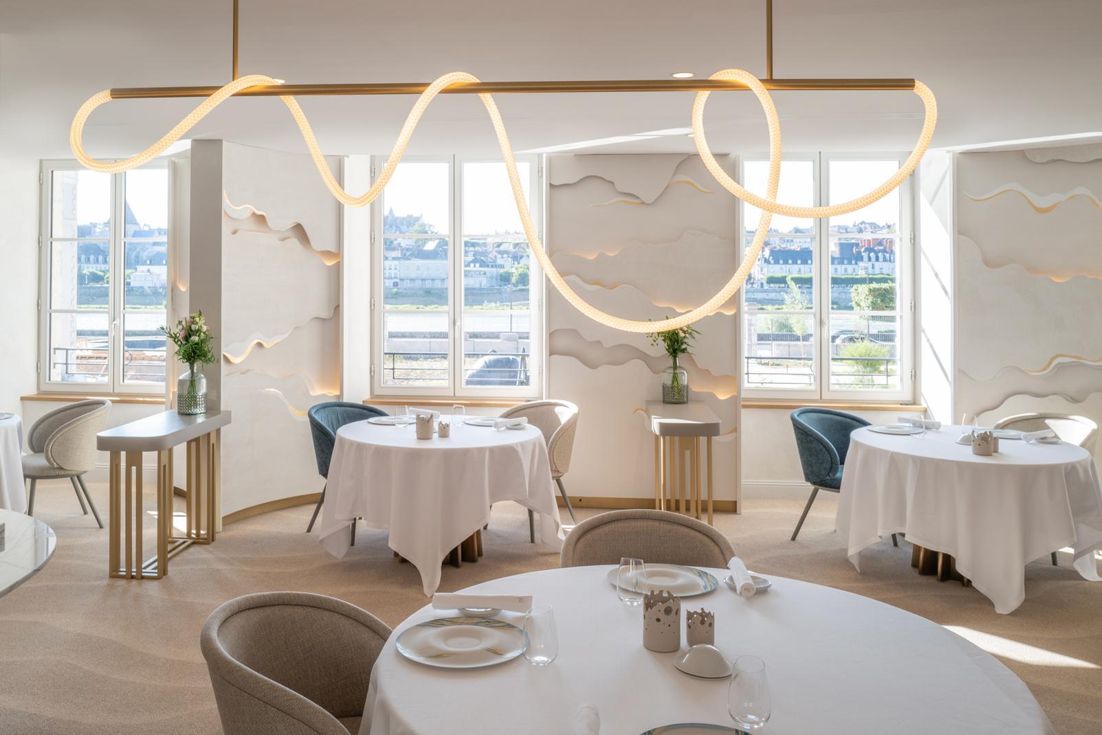 Le restaurant étoilé Christophe Hay à l'hôtel Fleur de Loire