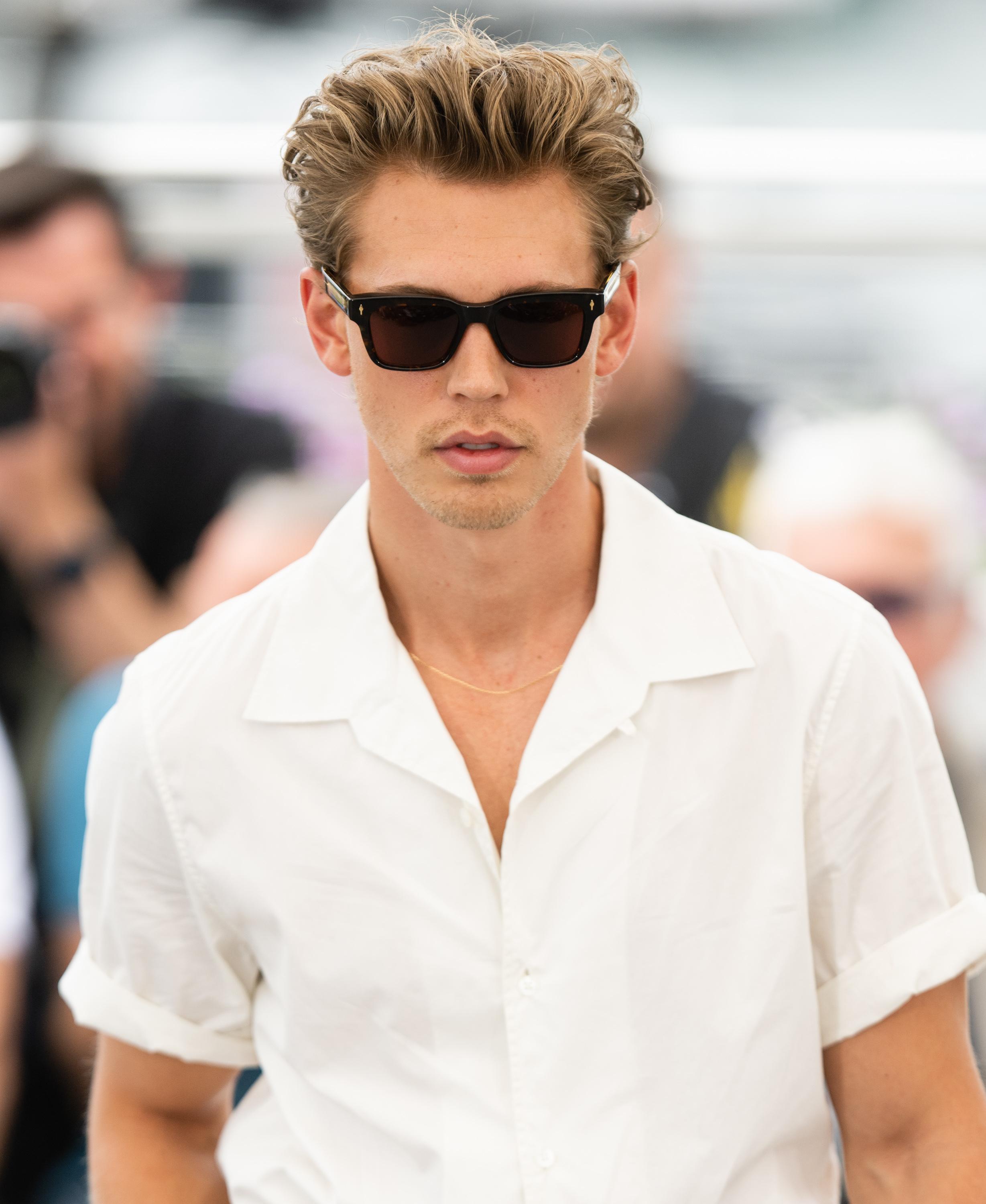 Austin Butler au 75e Festival de Cannes, le 26 mai 2022. © Samir Hussein/WireImage.