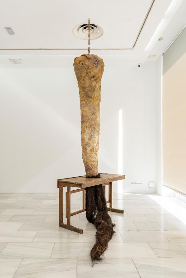 Œuvre d'art de Mónica Mays, Without Ornamental Value (2023). Sculpture exposée au MO.CO Panacée de Montpellier
