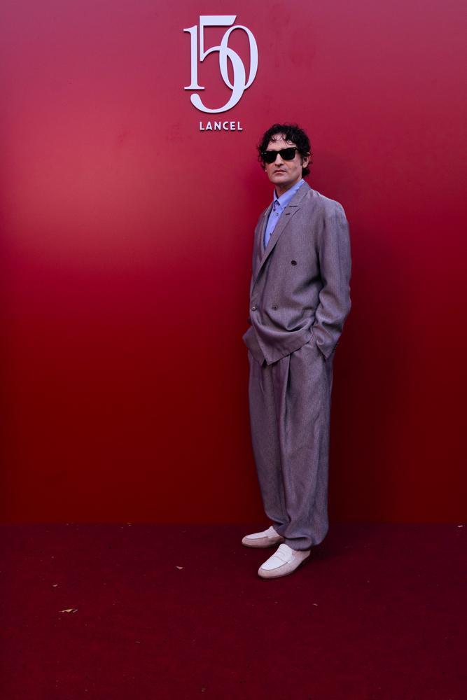 Nicolas Maury à la soirée d'anniversaire de Lancel à Paris