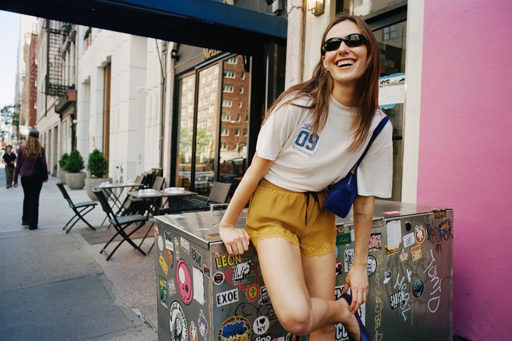 La campagne  de la collaboration Reformation x Umbra