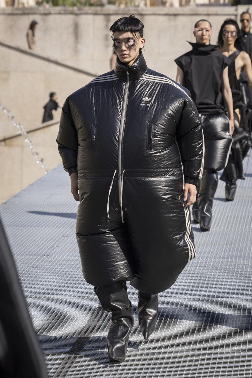 Le défilé Rick Owens printemps-été 2027 avec une collaboration adidas