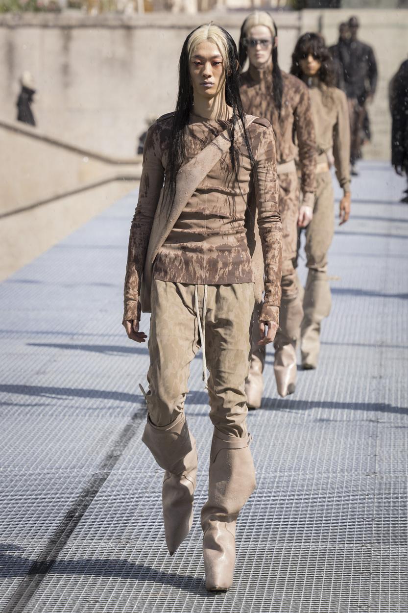 Le défilé Rick Owens printemps-été 2027 avec une collaboration adidas